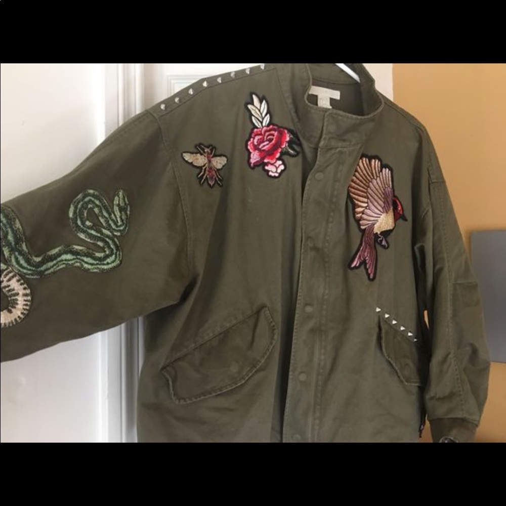Oversized boyfriend jacket
